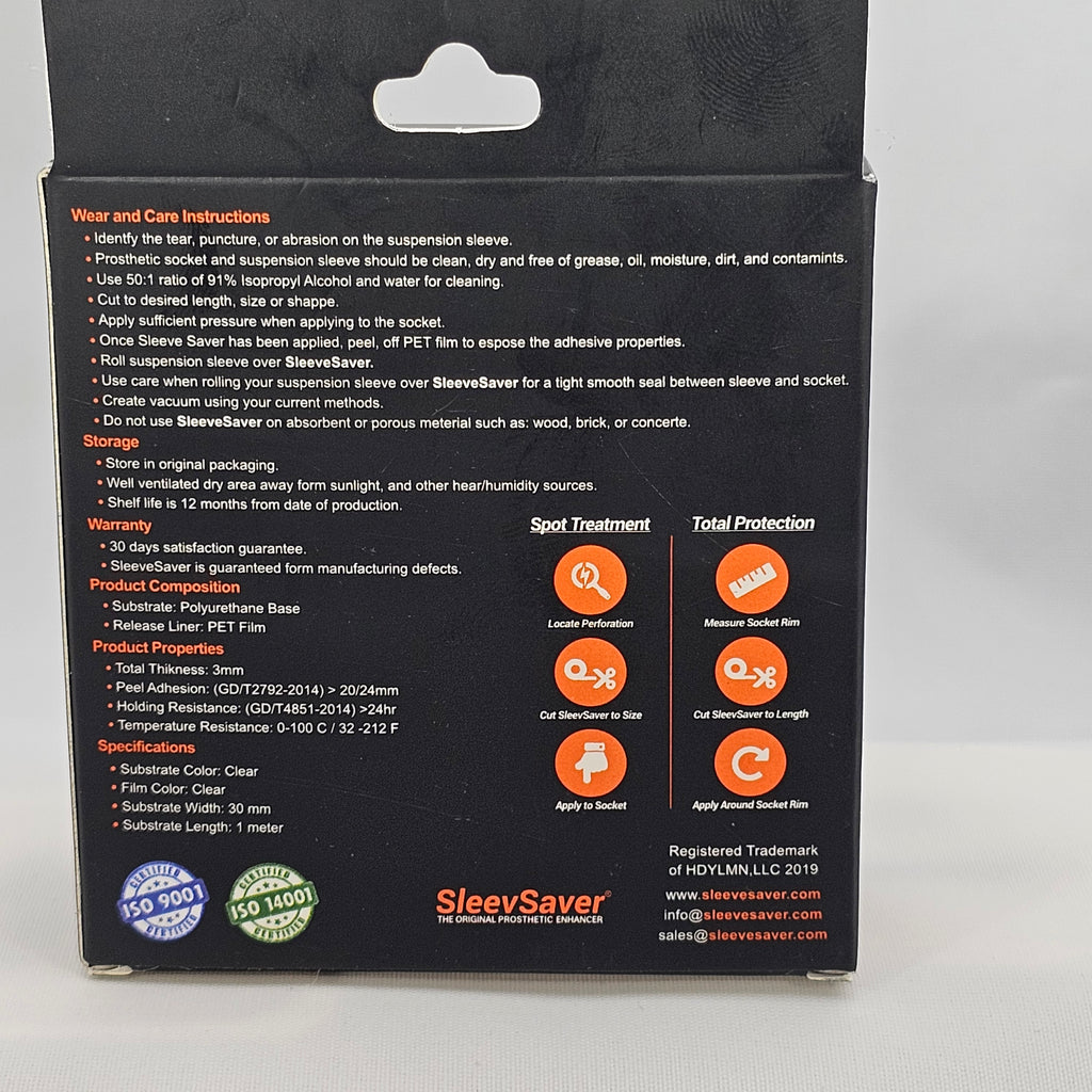 SleevSaver Prosthetic Enhancer